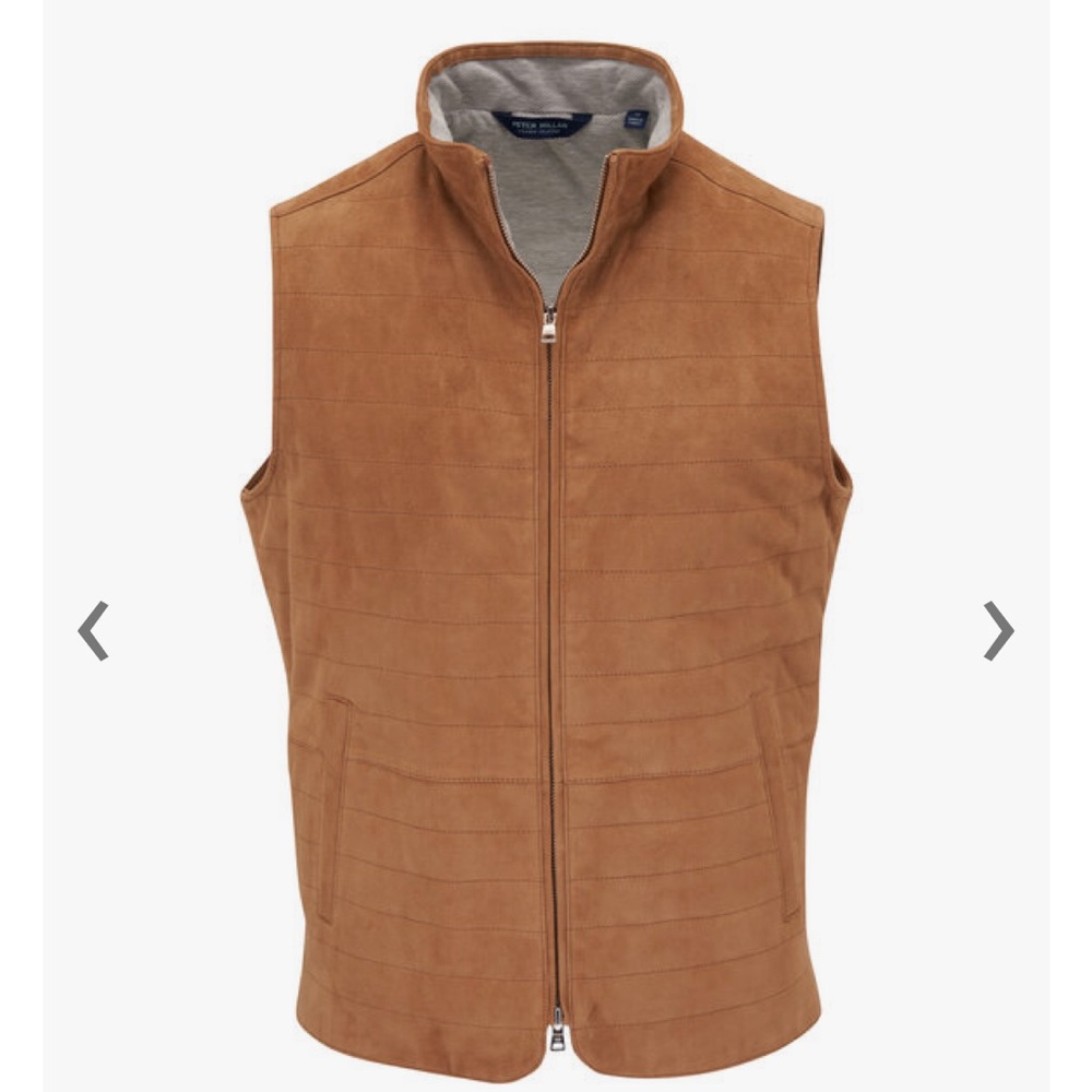 PETER MILLAR
Crown Crafted Summer Dune Suede Vest
